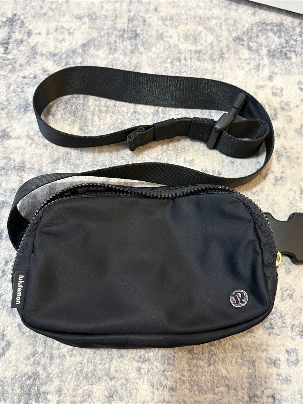 lululemon athletica Black Waist Belt Bag